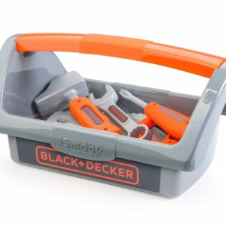 B+D TOOL BOX + 6 TOOLS