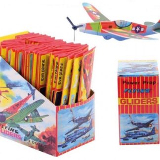 Throw Planes in display 12 2 ass EVA 20x0,5x5,5cm