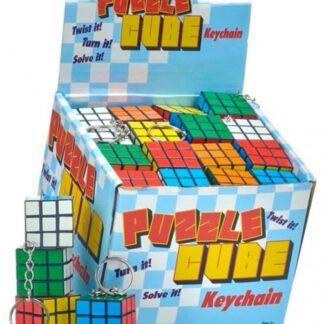 Keychain Puzzle Cube 3cm ass