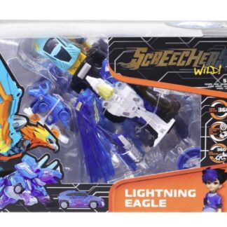 Screechers Wild! Lightning Eagle S3 -muuntautuva ajoneuvo (18 x