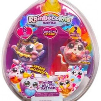 Rainbocorns Flash'ees LED-valolla varustetut yksisarvisfiguurit