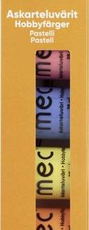MEC ASKARTELUVÄRI PASTELLI 6 X 25ML